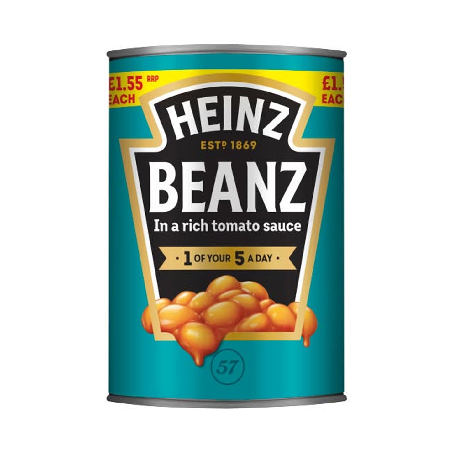 Heinz Baked Beans in a Rich Tomato Sauce (415g)