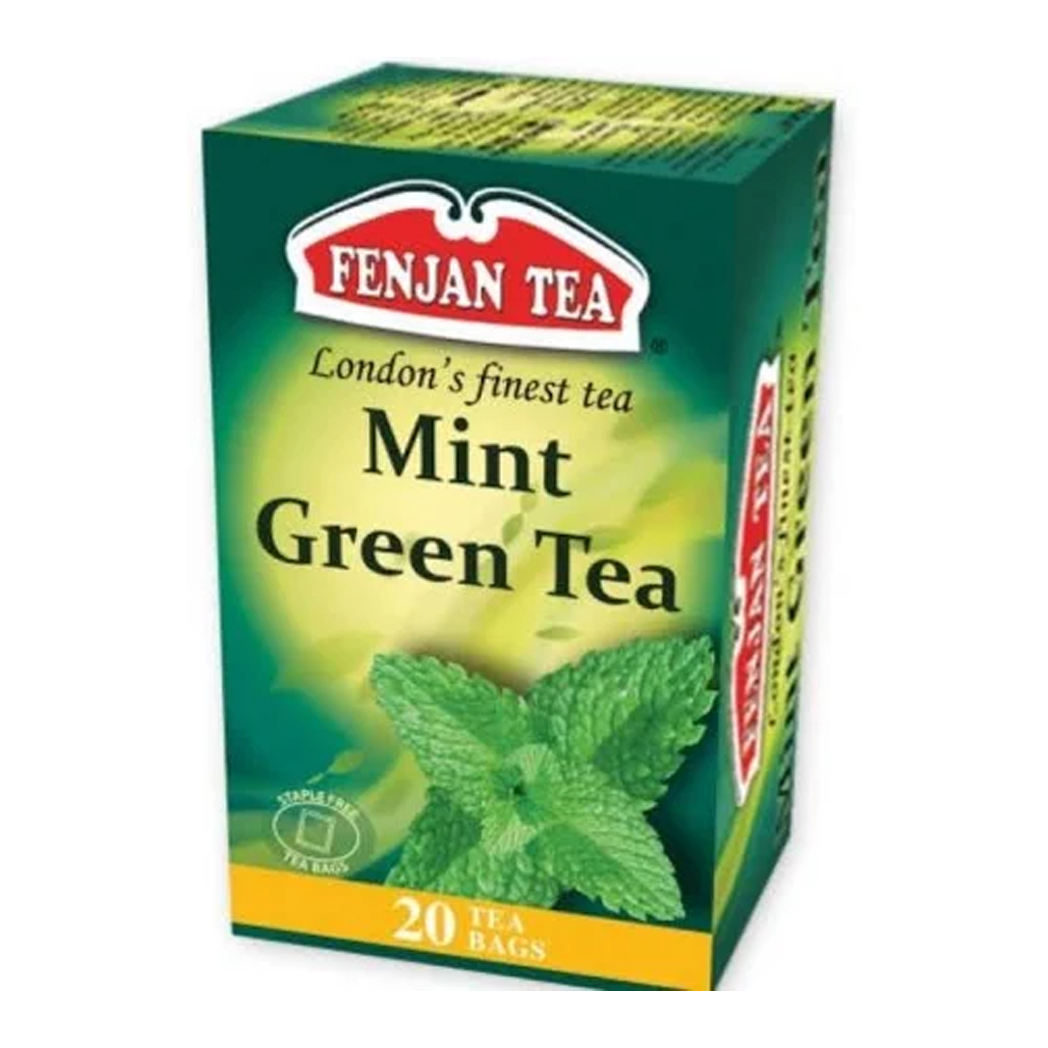 Fenjan Tea Mint Green Tea 20 Tea Bags 40g