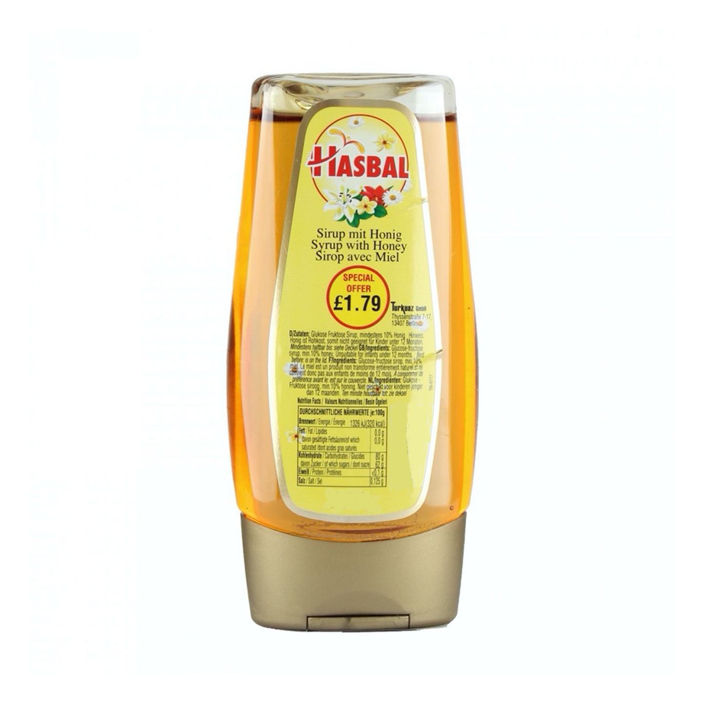 Hasbal Syrup With Honey 350g