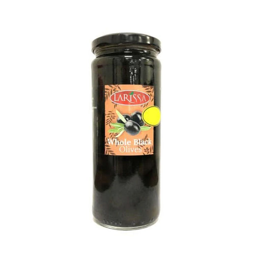 Larissa Whole Black Olives 430g