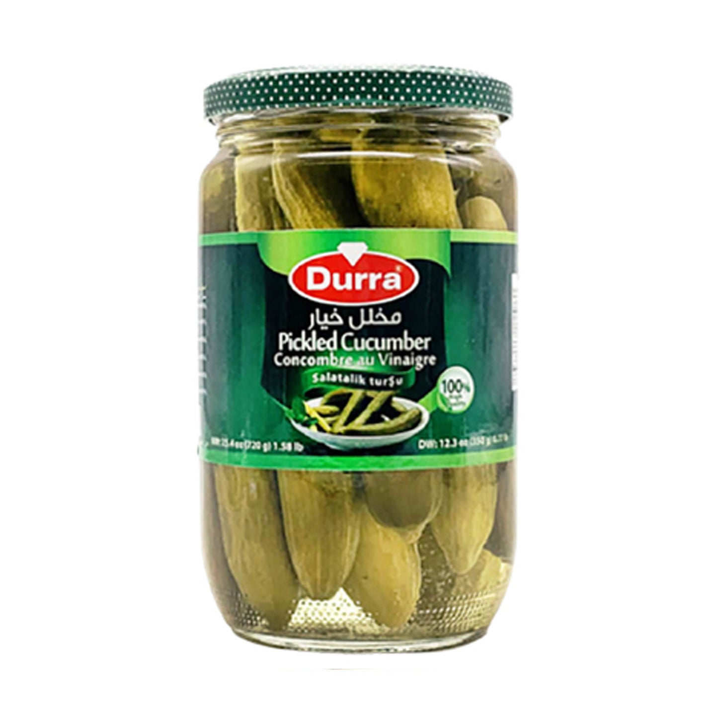 Durra Pickled Cucumber 720g