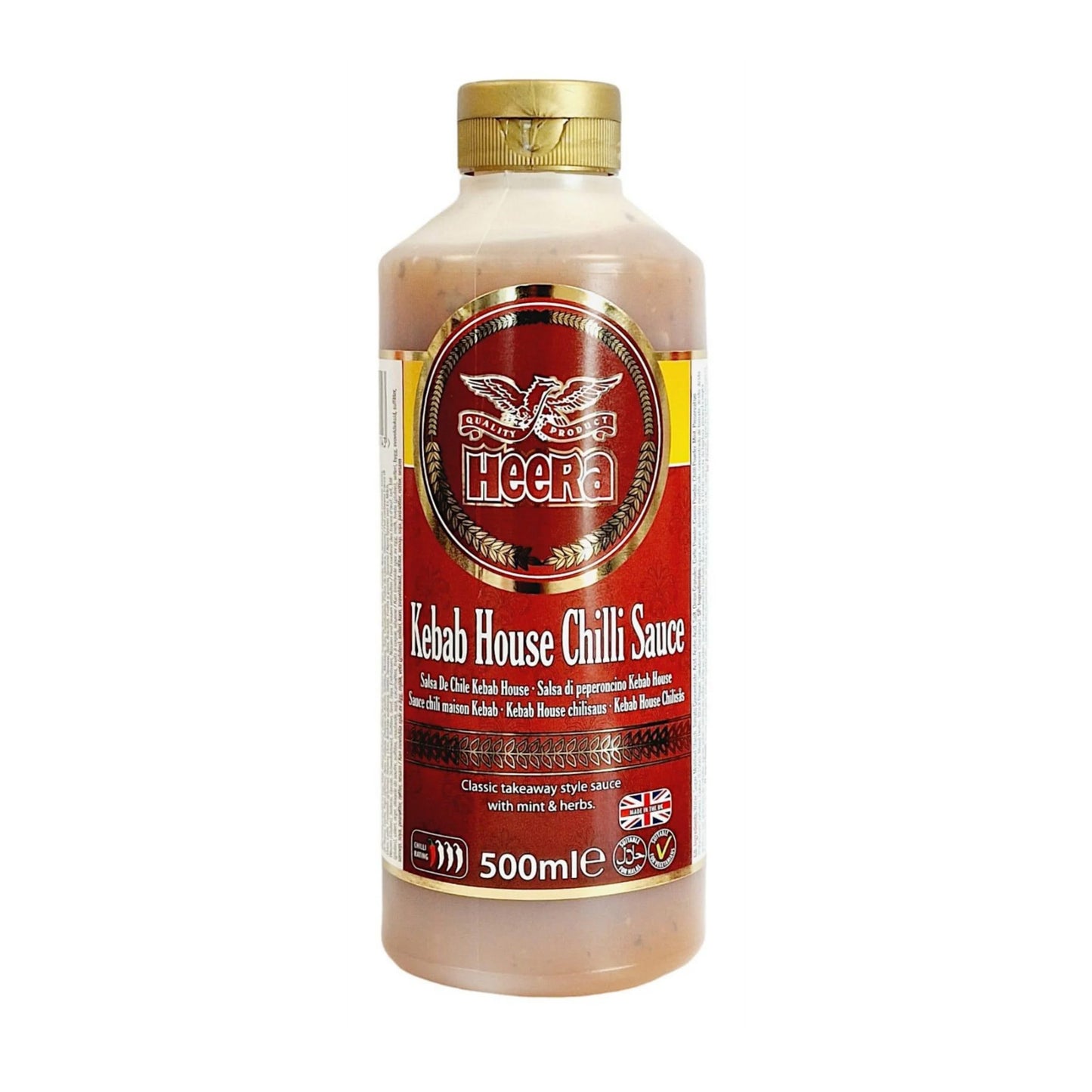 Heera Kebab House Chilli Sauce 500ml
