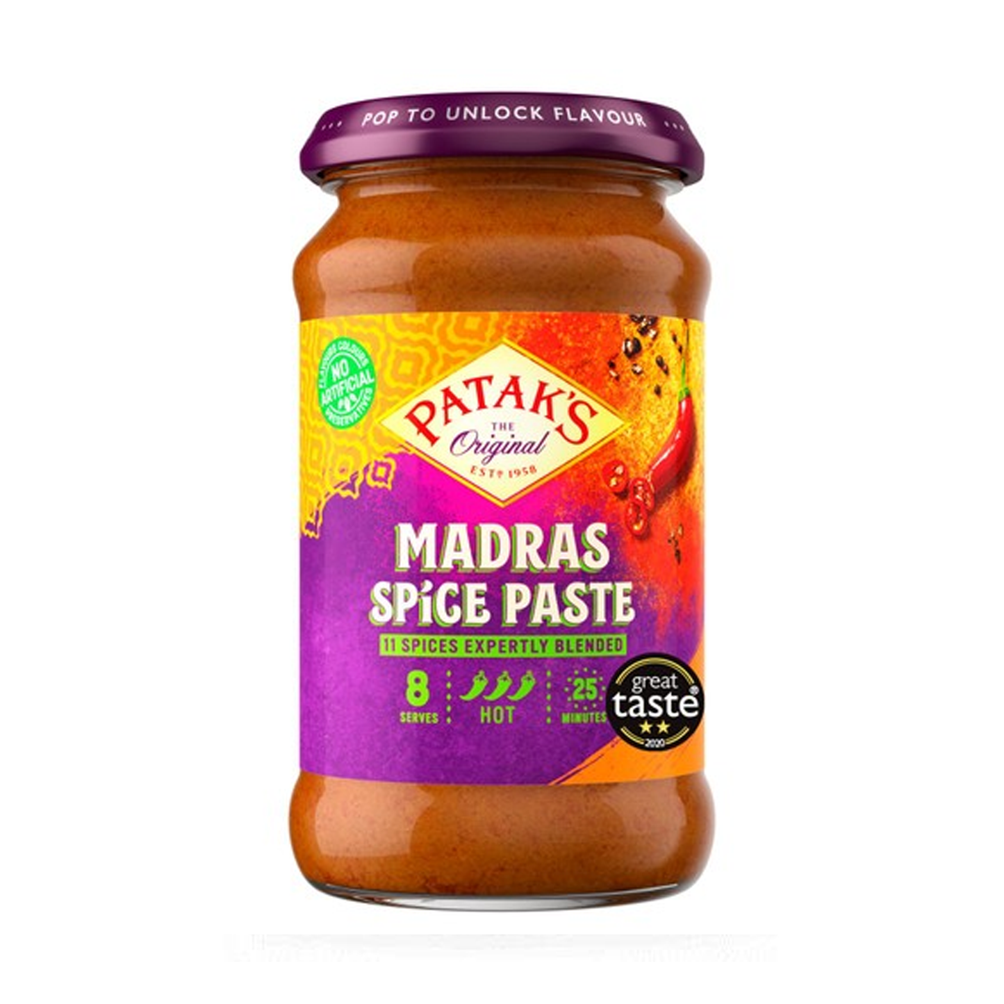 Patak's Madras Spice Paste 312g