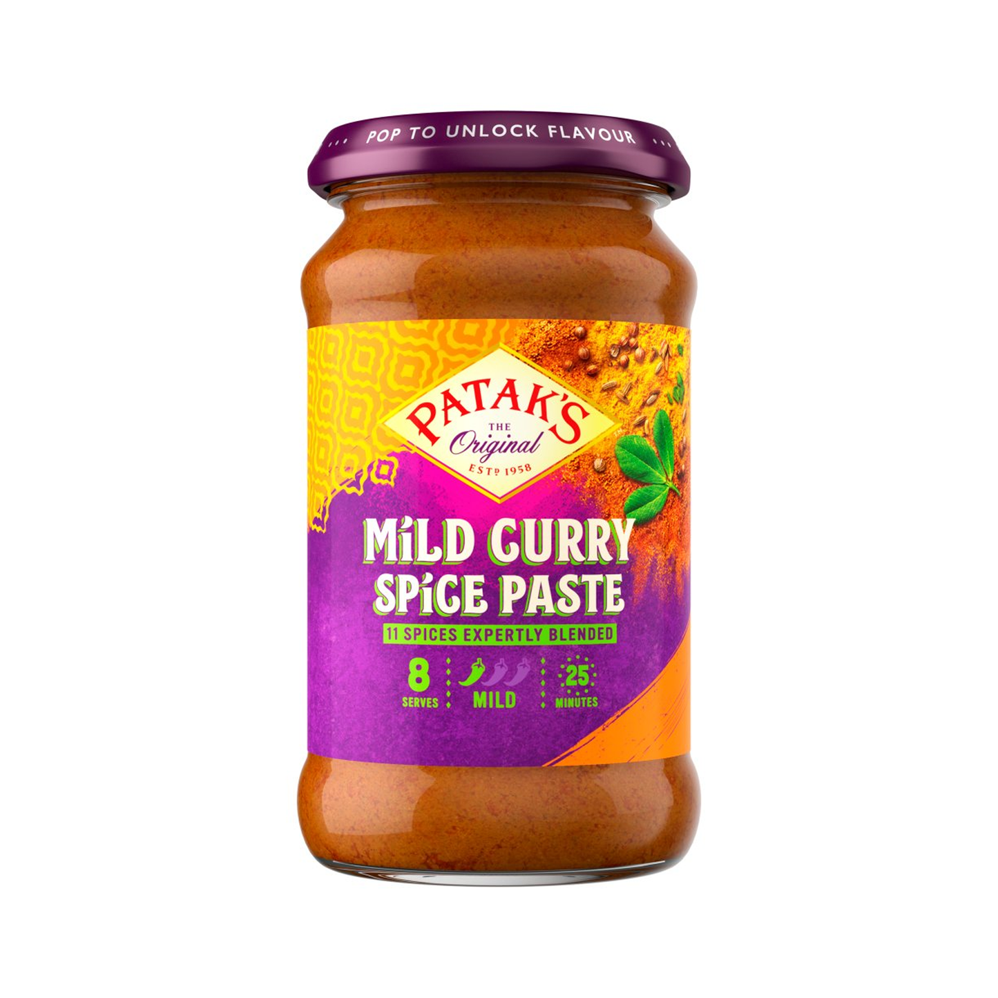 Patak's Mild Curry Spice Paste 283g
