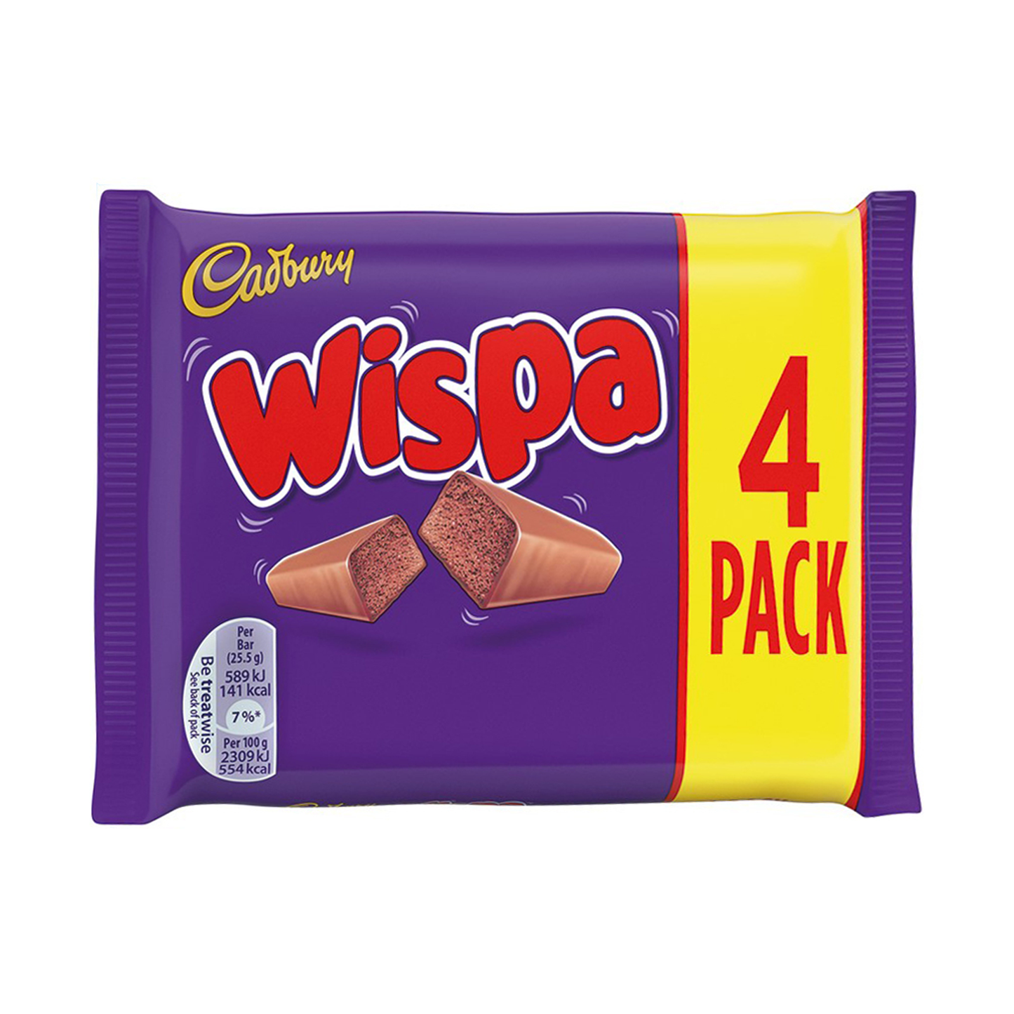 Cadbury Dairy Milk Wispa (Pack of 4)