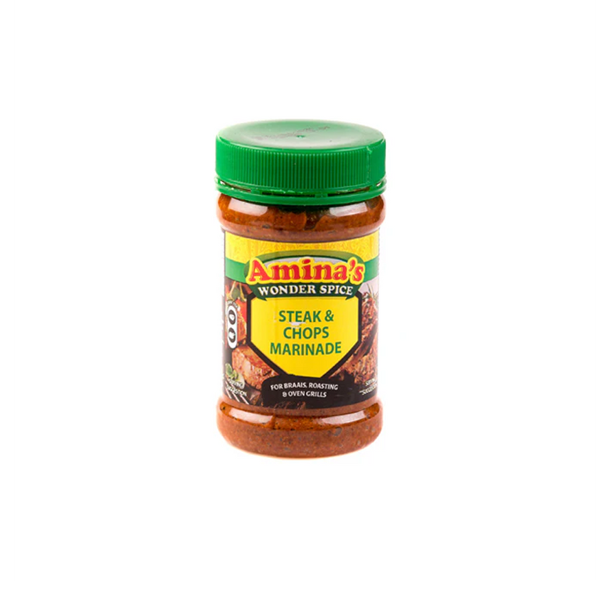 Amina's Steak & Chops Marinade 325g