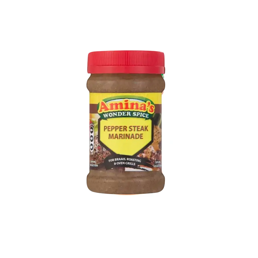 Amina's Pepper Steak Marinade 325g