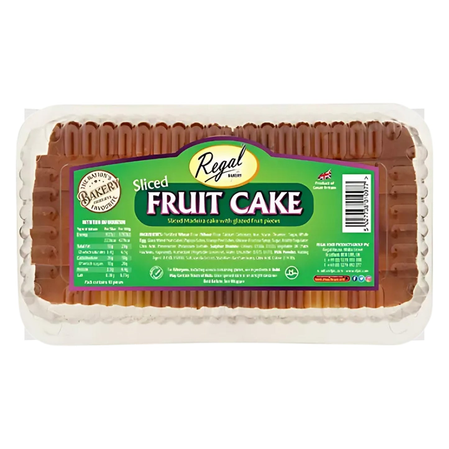 Regal Sliced Fruit Cake 368g