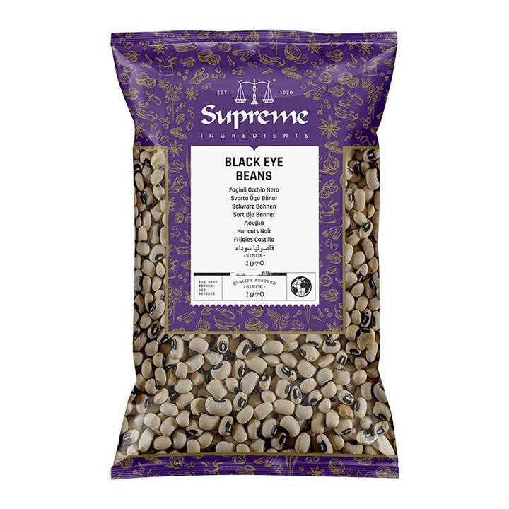 Supreme Black Eye Beans 2kg