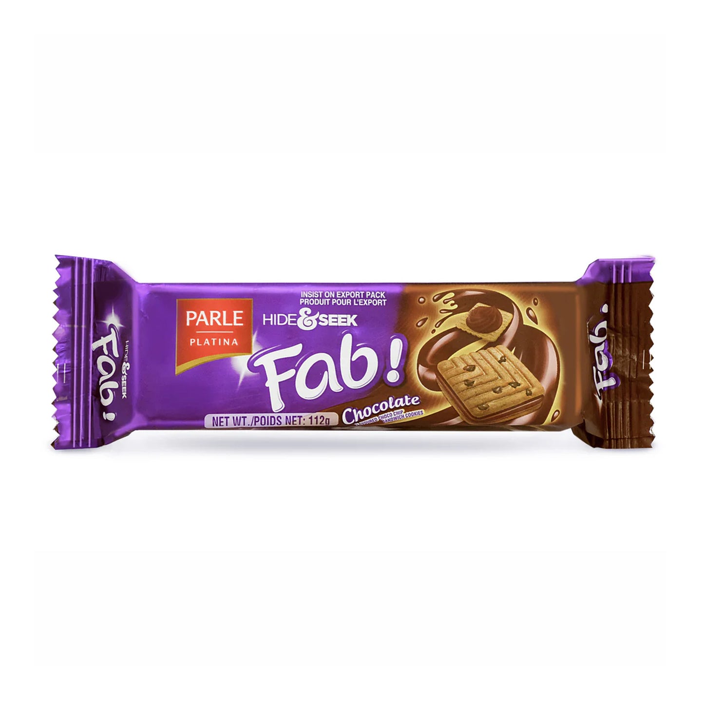 Parle Hide&Seek Fab Chocolate 112g