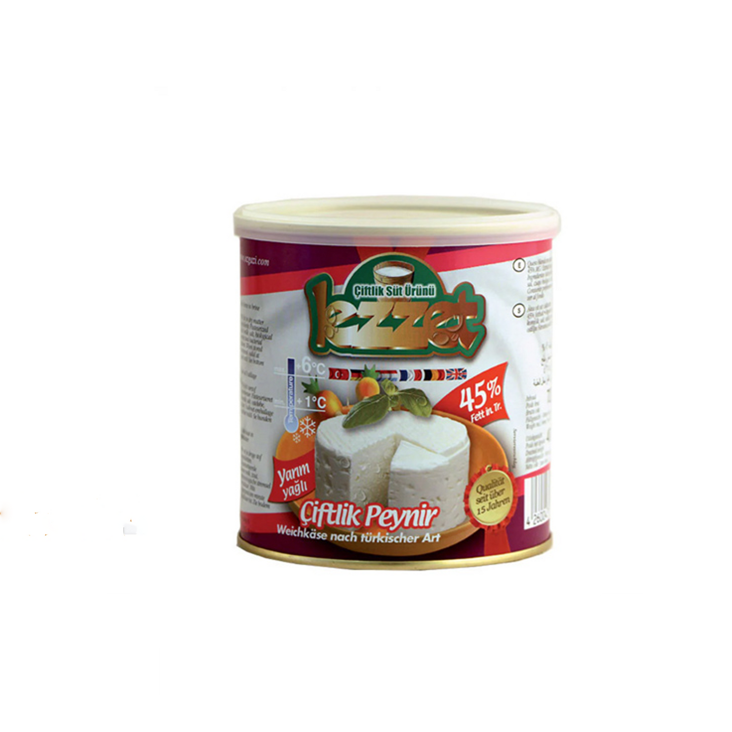 Lezzet Ciflik Peyniri Cheese 45%(400G)