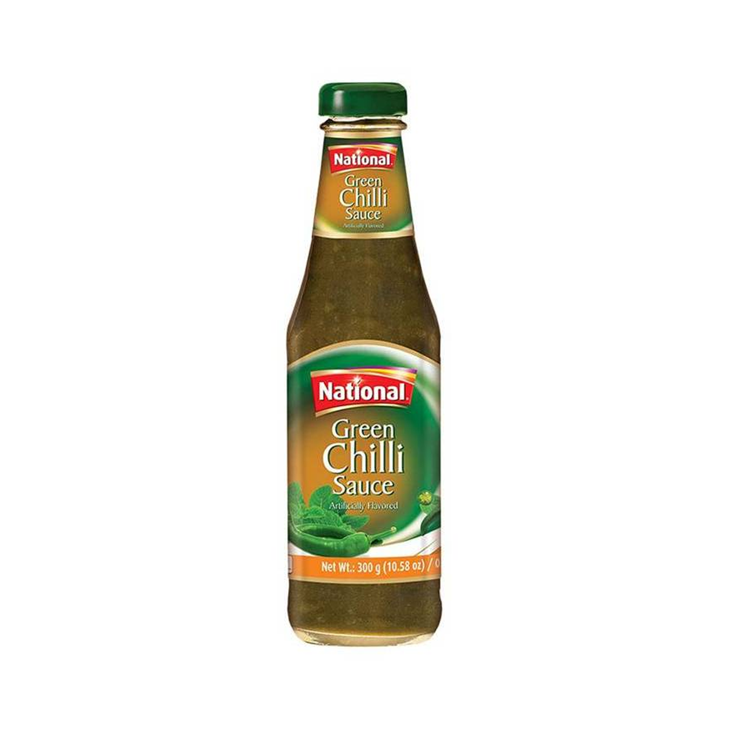 National Green Chilli Sauce 300g