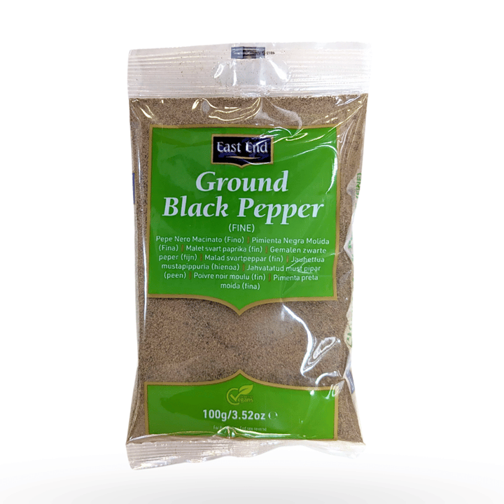 East End Ground Black Pepper (Fine)100g