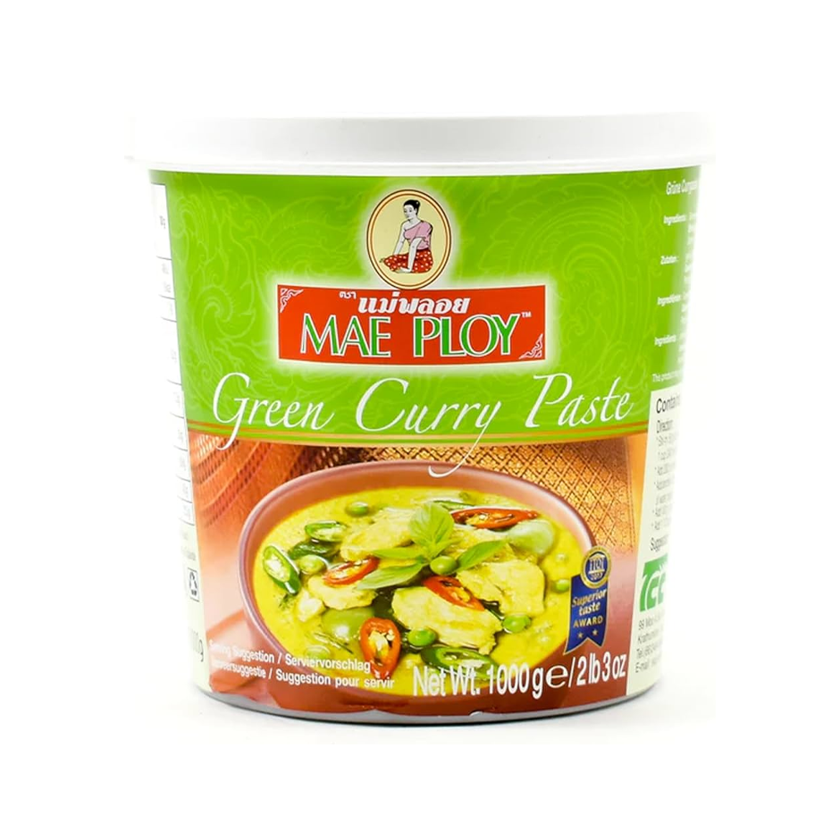 Mae Ploy Green Curry Paste 1kg