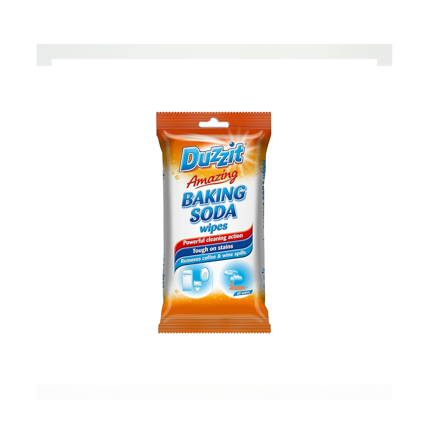 Amazing Baking Soda Wipes 40pcs