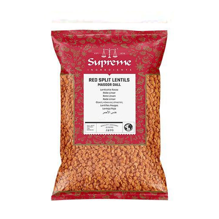Supreme Red Split Lentils 500g - 2kg