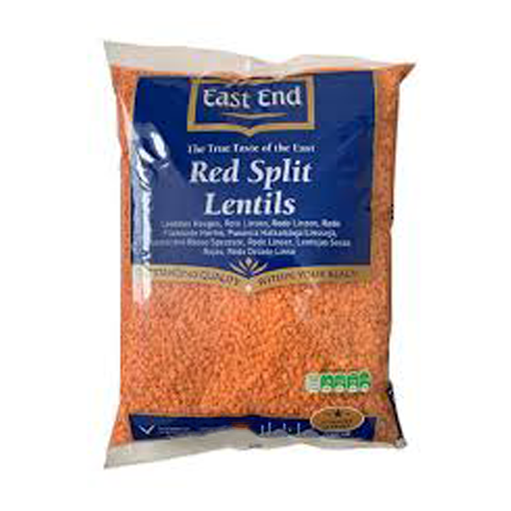 East End Red Split Lentils 2kg