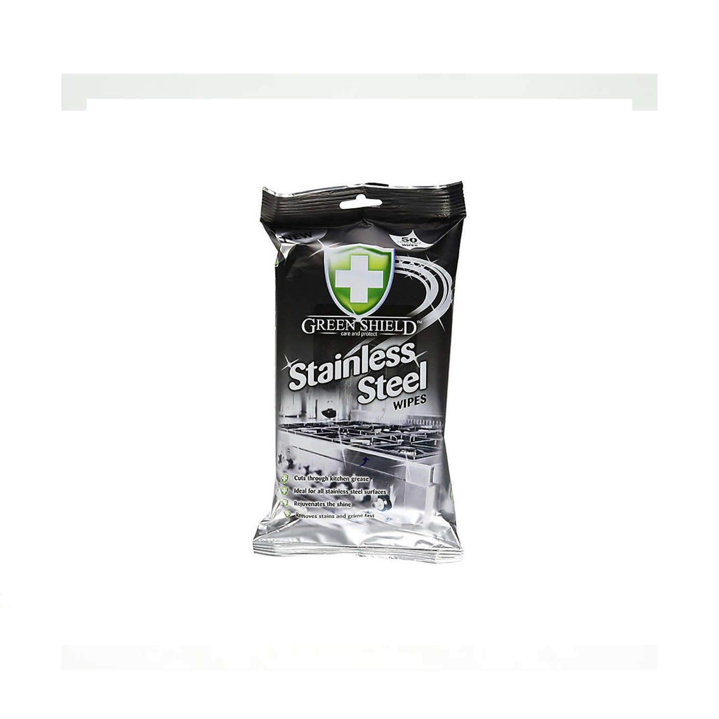 Green Shield Stainless Steel Wipes