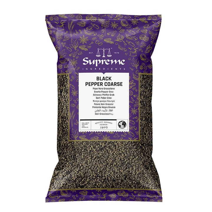 Supreme Black Pepper Coarse 1kg