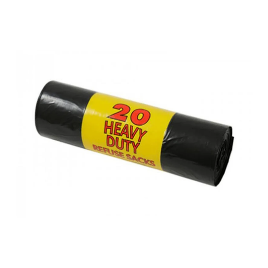 Heavy Duty Bin Bags 20 pack
