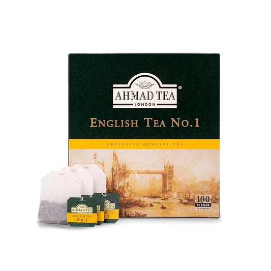 Ahmed Tea London English Tea No.1 100 Tea-backs