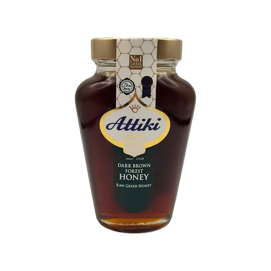 Attiki Greek Dark Brown Forest Honey 500g