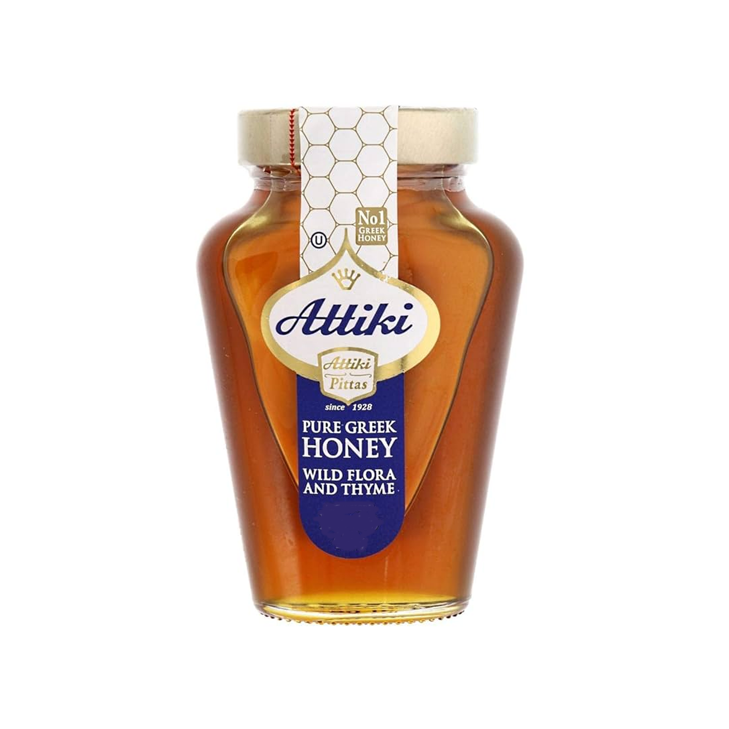 Attiki Greek Honey Wild Flora And Thyme 455g
