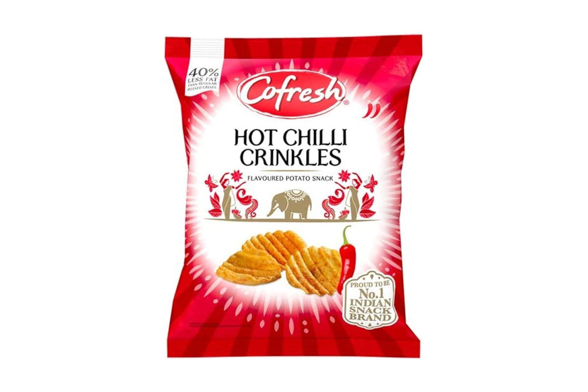 Cofresh Hot Chilli Crinkles 80g