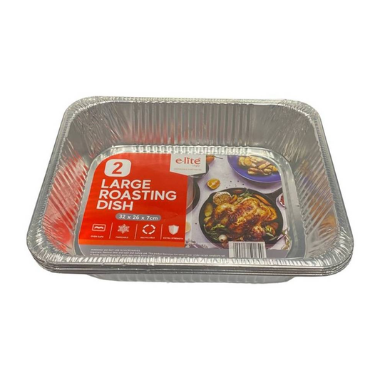 Elite 2 Large Roasting Foil Dish (32 x 26 x 7cm)