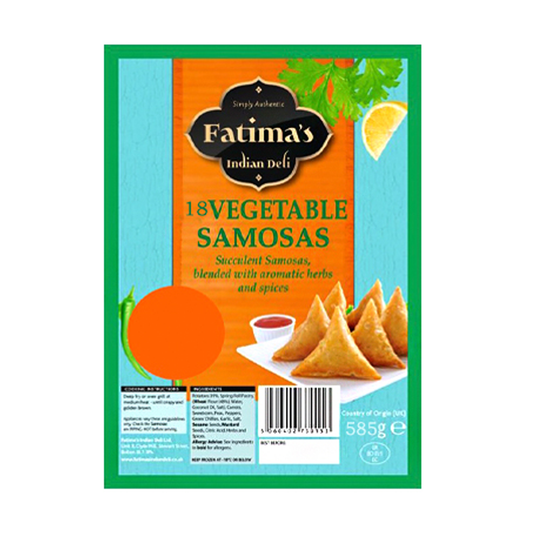 Fatima's Vegetable Samosas 18pcs