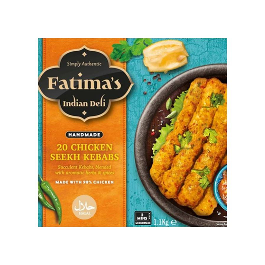 Fatima's Chicken Seekh Kebabs 20pcs