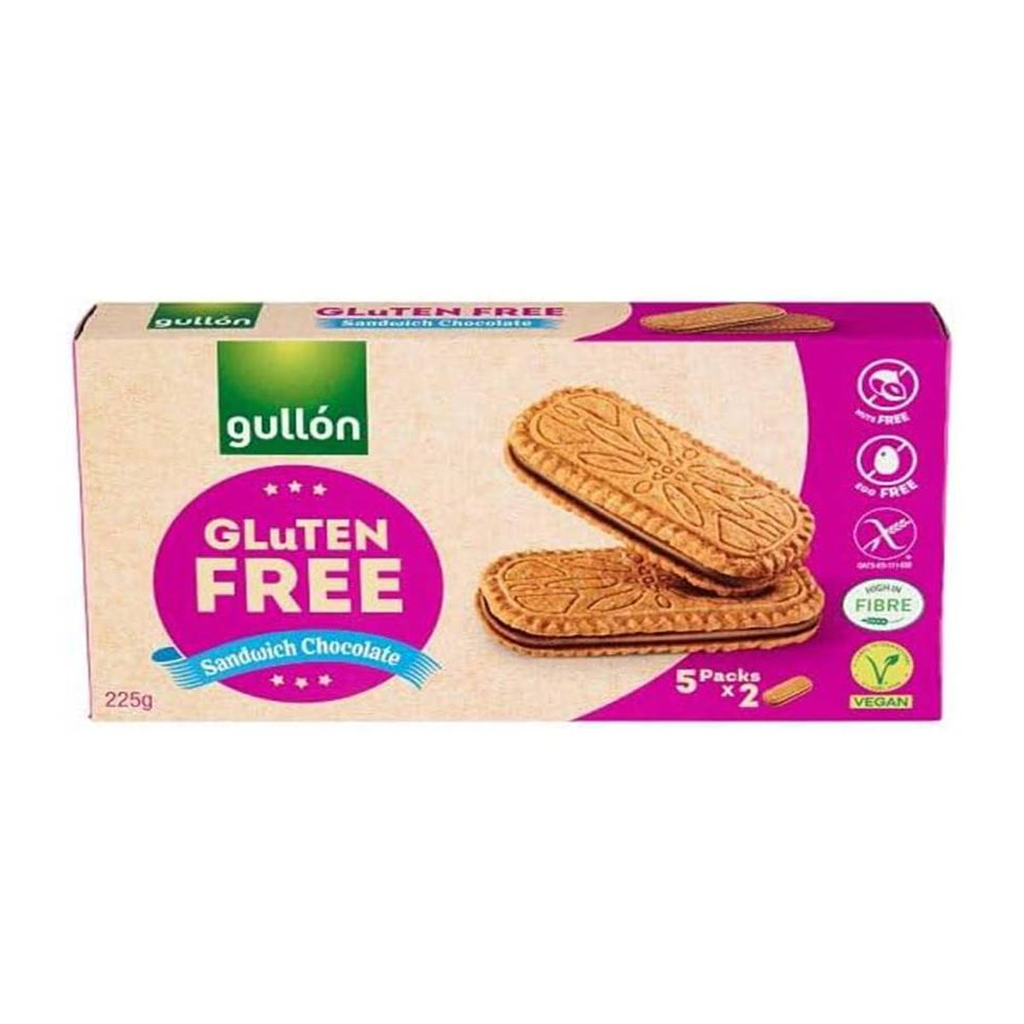 Gullón Gluten-Free Chocolate Sandwich 225g