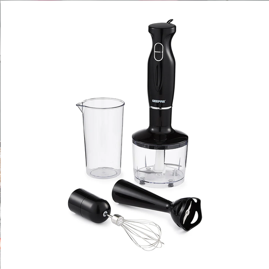 GEEPAS 4-in-1  Hand Blender with Electric Whisk