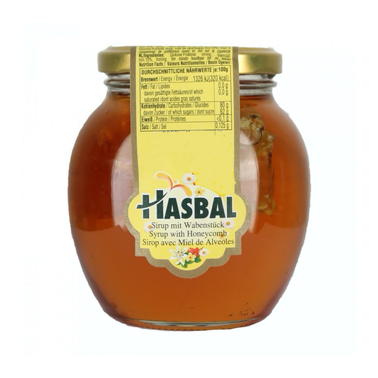 Hasbal Syrup with Honey Comb 450g