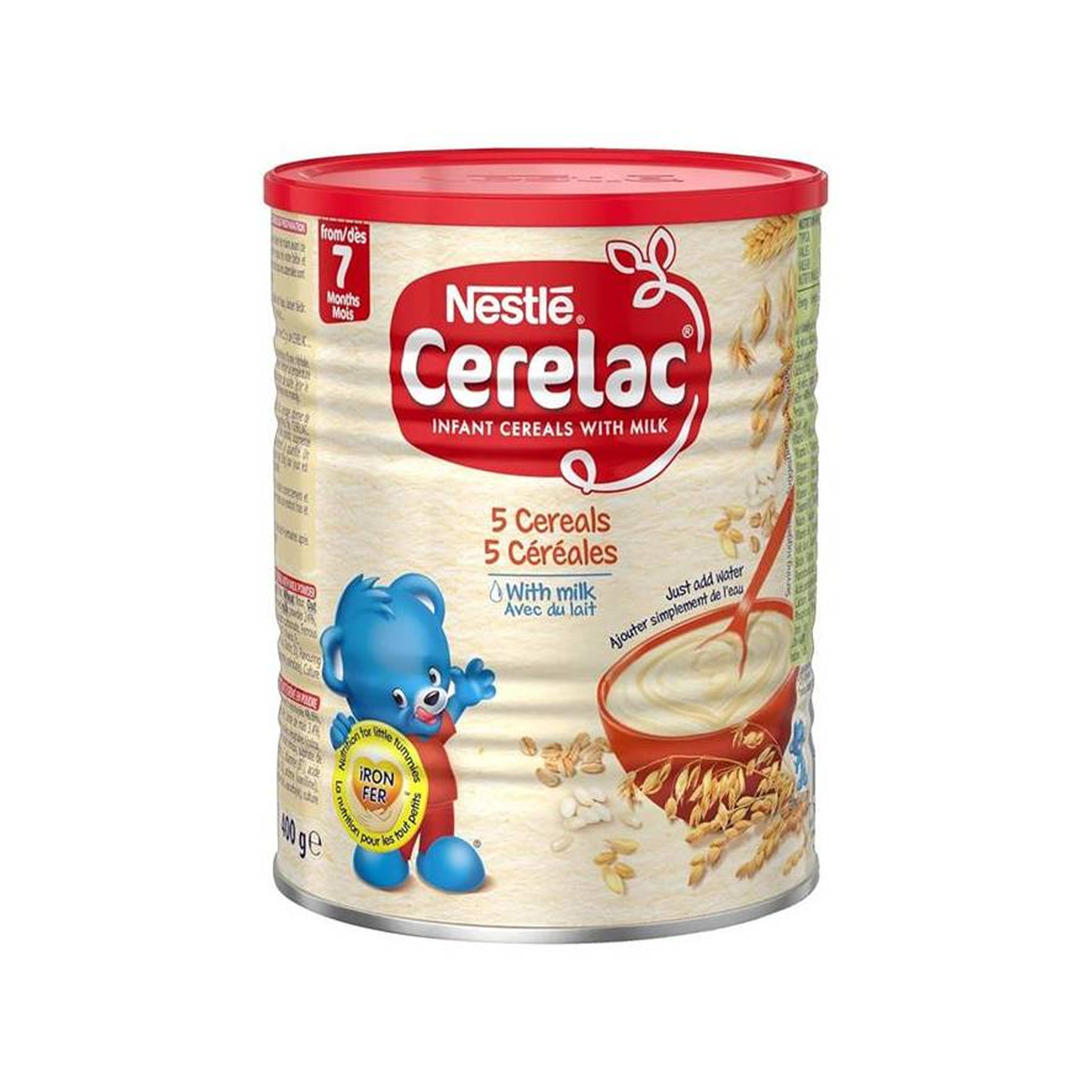 Nestlé Cerelac 5 Cereals (7 Month) 400g