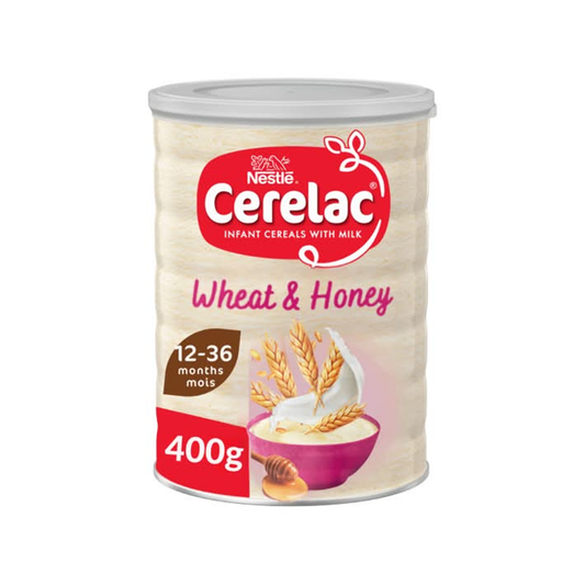 Nestlé Honey, Wheat, Cerelac Infant Cereals With Milk From 12 Months (400g)