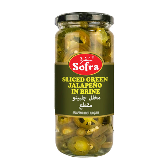 Sofra Sliced Green Jalepeno 470g
