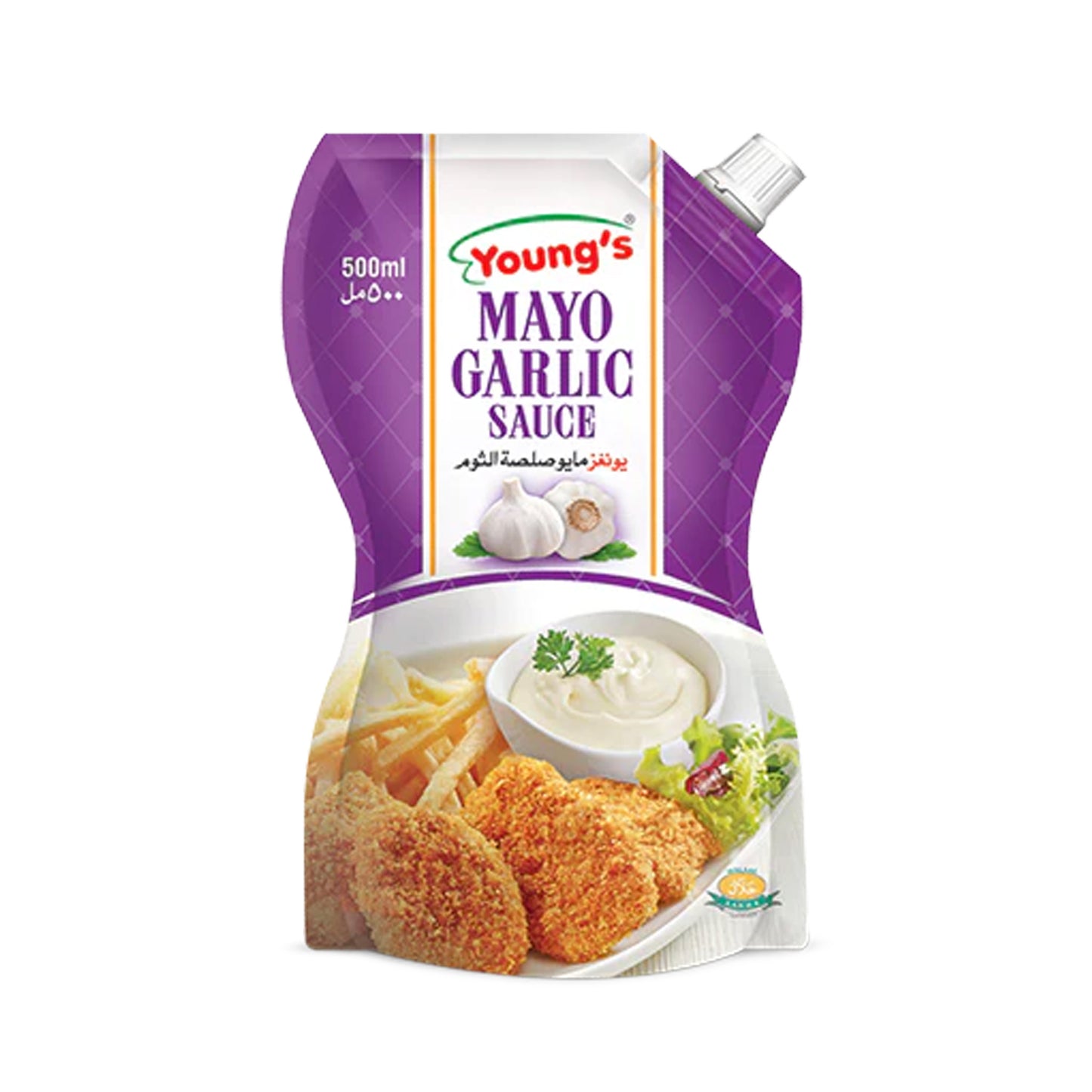 Young's Mayo Garlic Sauce 500ml