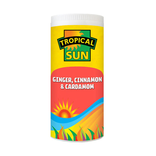 Tropical Sun Ginger, Cinnamon & Cardamom 90g