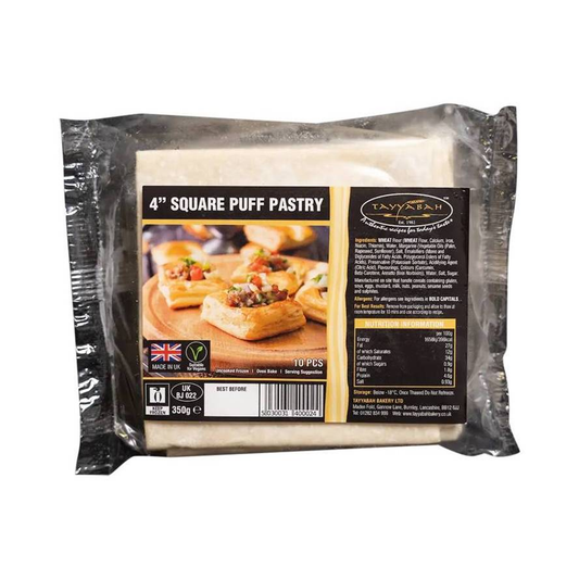Tayyabah 4" Square Puff Pastry 350g