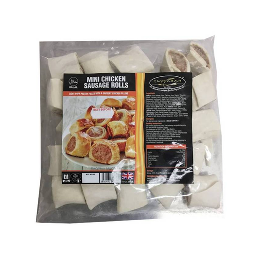 Tayyabah Mini Chicken Sausage Rolls 350g