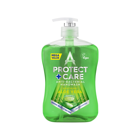 Astonish Protect+Care Antibacterial Hand Wash (Aloe - Vera) 21oz
