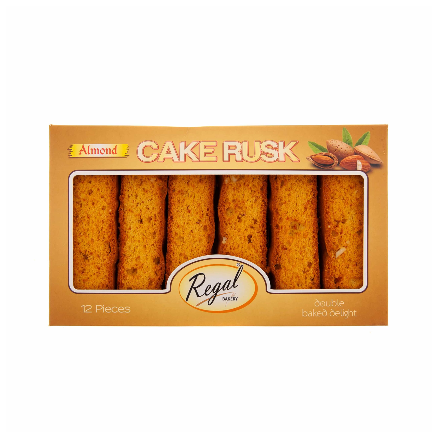 Regal Cake Rusk Almond 12pcs