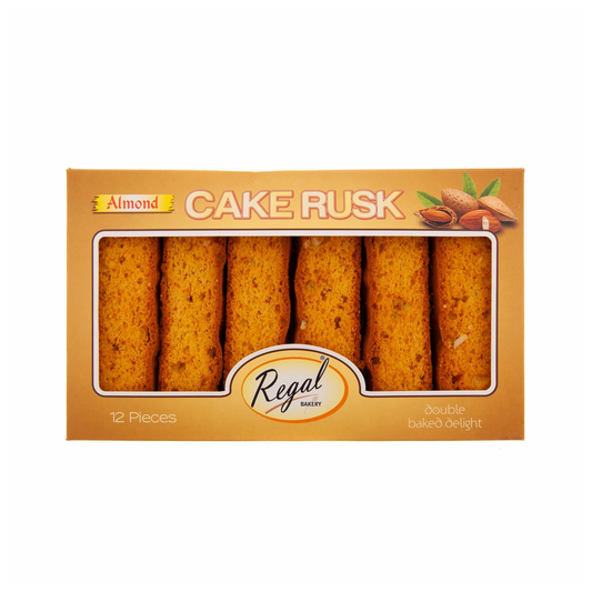 Regal Cake Rusk Almond 12pcs