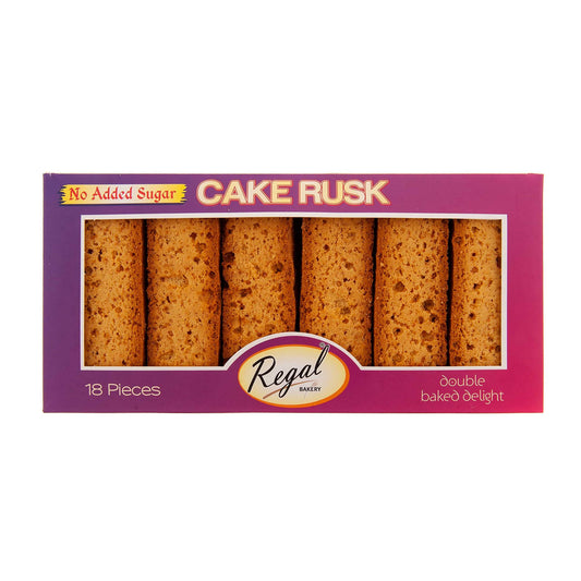 Regal Cake Rusk Sugar Free 18pcs