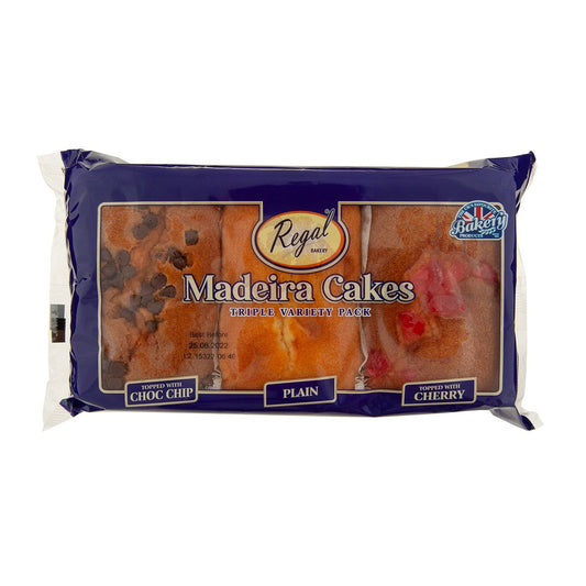 Regal Madeira Cakes 3-pk