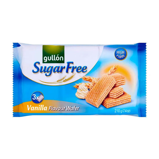 Gullon Vanilla Wafer Sugar Free 210g