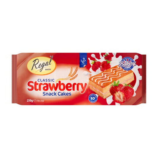 Regal Classic Strawberry Cakes 250g