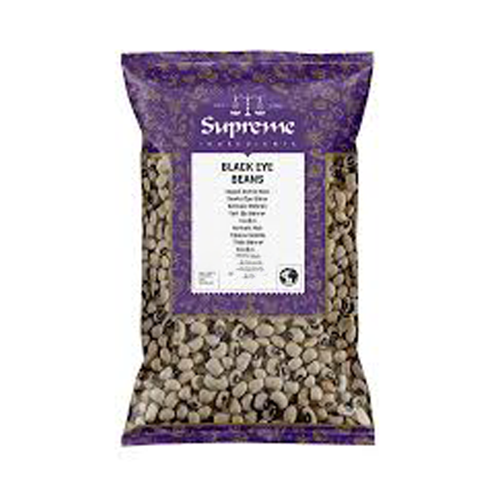 Supreme Black Eye Beans 1kg
