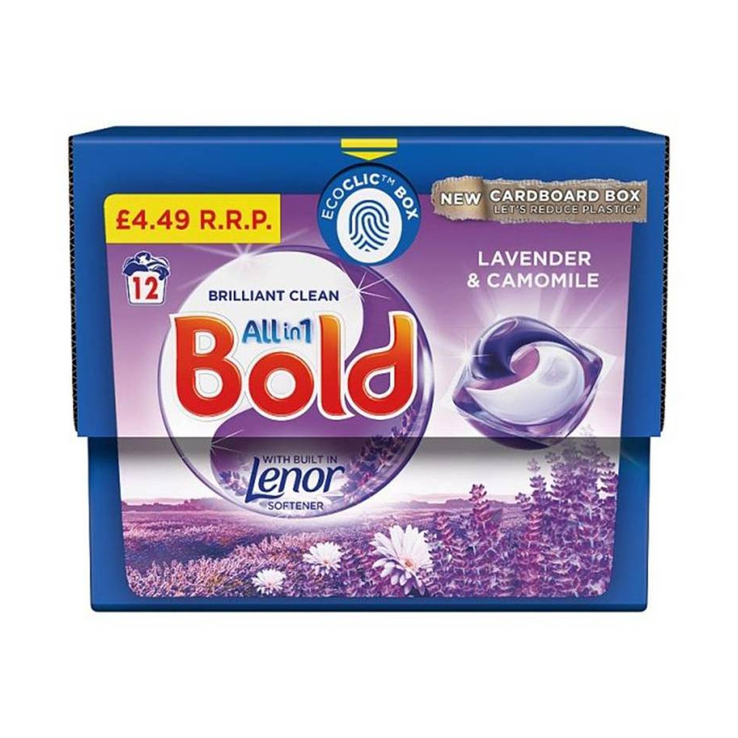 Bold All in 1 Lavender & Camomile 12 washes